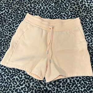 Lululemon Scuba Shorts Peach Bellini